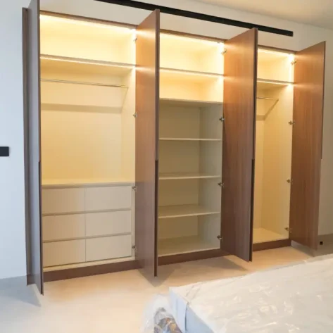 residential cupboard fitout works