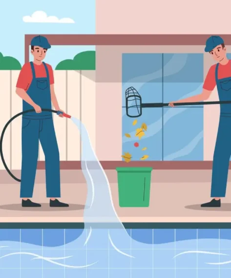 Pool cleaning and maintenance services dubai